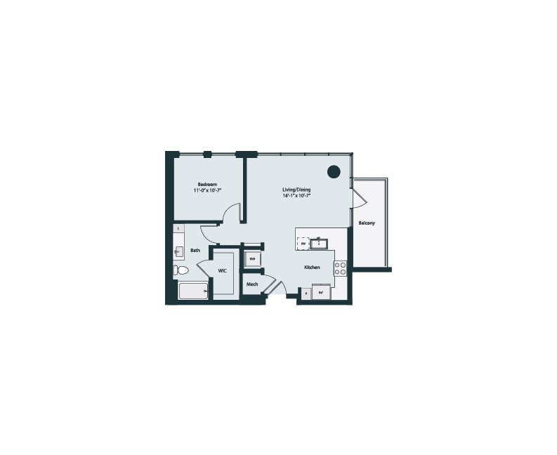 Floor plan layout diagram for JR2-2